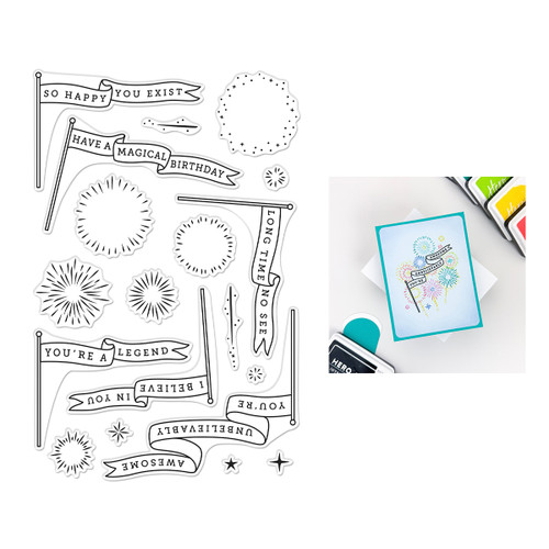 Hero Arts Clear Stamp Set-Unbelievably Awesome - 5A003SP0-1HP8T