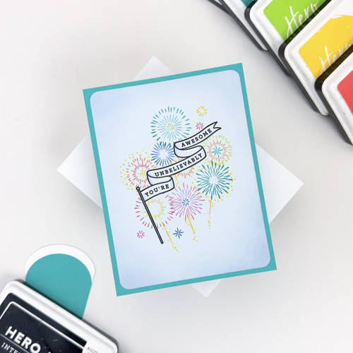 Hero Arts Clear Stamp Set-Unbelievably Awesome - 5A003SP0-1HP8T