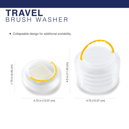 Royal & Langnickel Travel Brush Washer-Brush Washer - 5A003T2P-1HPH9