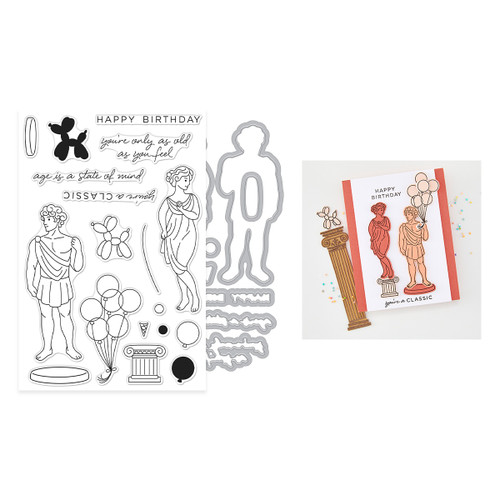 Hero Arts Stamp & Cut-You're A Classic - 5A003SP5-1HP8W