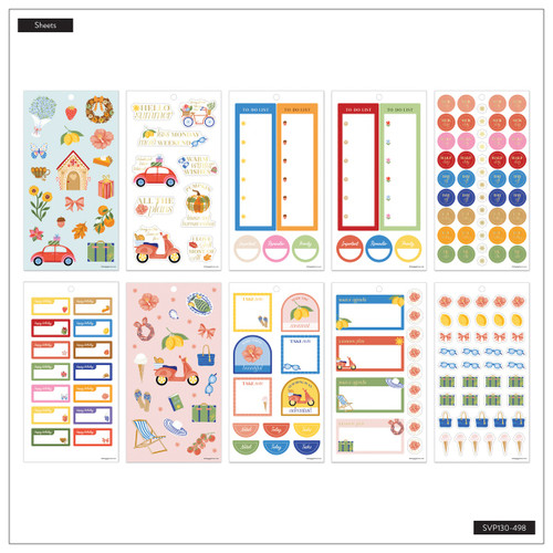 Happy Planner 30 Sheet Sticker Value Pack-Seasonal Joy - 5A003LRC-1HH10 Happy Planner 30 Sheet Sticker Value Pack-Seasonal Joy - 5A003LRC-1HH10