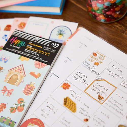 Happy Planner 30 Sheet Sticker Value Pack-Seasonal Joy - 5A003LRC-1HH10 Happy Planner 30 Sheet Sticker Value Pack-Seasonal Joy - 5A003LRC-1HH10