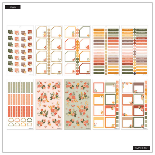 Happy Planner 30 Sheet Sticker Value Pack-Reading Hour Teacher - 5A003LRQ-1HH1D