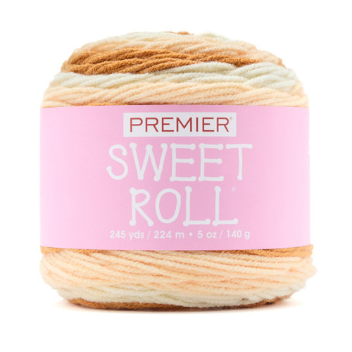 Premier Sweet Roll Yarn-Salted Caramel - 1047-1HPDM - 840166862773