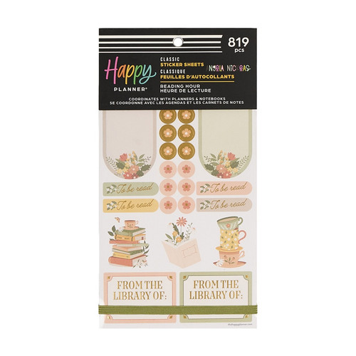 Happy Planner 30 Sheet Sticker Value Pack-Reading Hour - 5A003LRJ-1HH0N - 673807824775