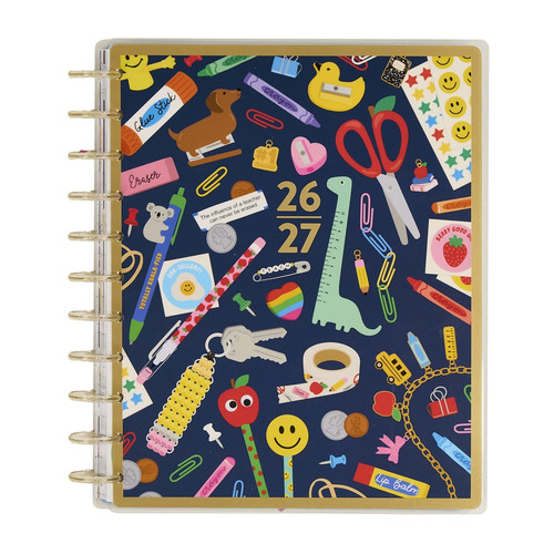 Happy Planner Big 12 Month Disc Bound Dated Planner-Live Love Teach - 5A003LS9-1HH0P