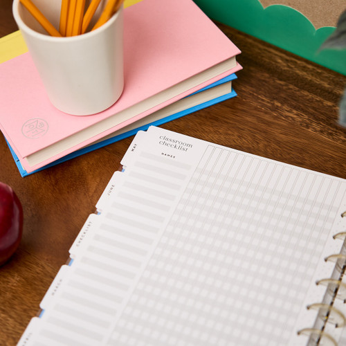 Happy Planner Big 12 Month Disc Bound Dated Planner-Live Love Teach - 5A003LS9-1HH0P