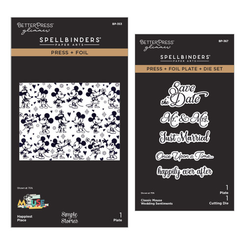 Spellbinders BetterPress Bundle-Wedding - 5A003SZ5-1HPC8 - 810205712734