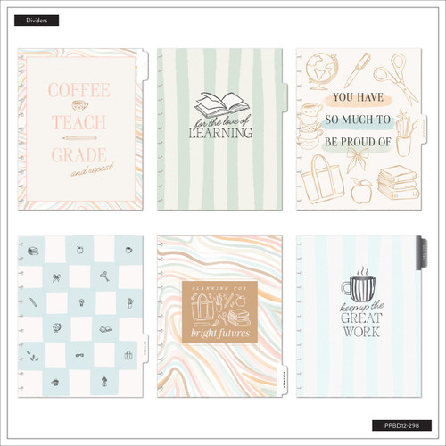 Happy Planner Big 12 Month Disc Bound Dated Planner-Pastel Plans - 5A003LS7-1HH0L