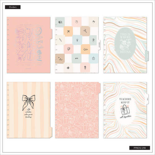 Happy Planner Big 12 Month Disc Bound Dated Planner-Pastel Plans - 5A003LS7-1HH0L