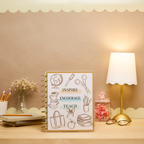 Happy Planner Big 12 Month Disc Bound Dated Planner-Pastel Plans - 5A003LS7-1HH0L