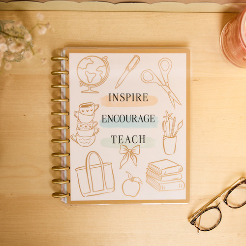 Happy Planner Big 12 Month Disc Bound Dated Planner-Pastel Plans - 5A003LS7-1HH0L