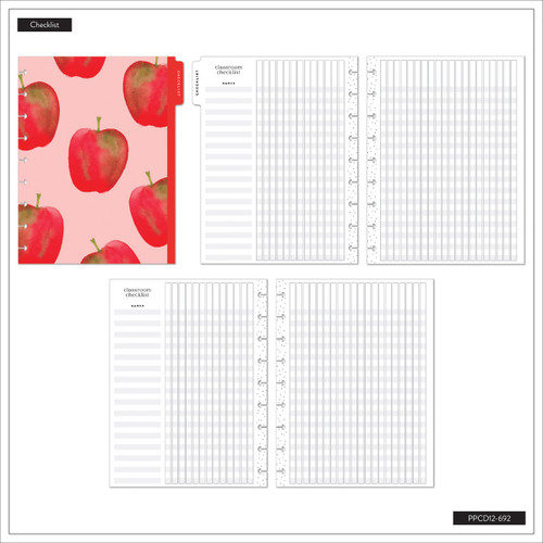 Happy Planner Classic 12 Month Disc Bound Dated Planner-Bright Lessons - 5A003LRF-1HH0S Happy Planner Classic 12 Month Disc Bound Dated Planner-Bright Lessons - 5A003LRF-1HH0S