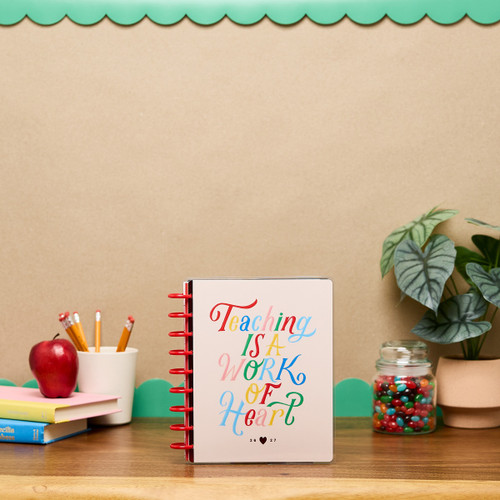 Happy Planner Classic 12 Month Disc Bound Dated Planner-Bright Lessons - 5A003LRF-1HH0S Happy Planner Classic 12 Month Disc Bound Dated Planner-Bright Lessons - 5A003LRF-1HH0S