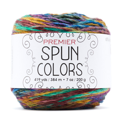 Premier Spun Colors Yarn-Stained Glass - 1110-1HPDJ - 840166872451
