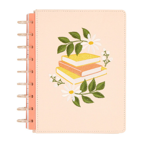 Happy Planner Classic 12 Month Disc Bound Dated Planner-Reading Hour Embroidered - 5A003LRM-1HH0V