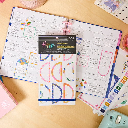 Happy Planner 30 Sheet Sticker Value Pack-Sunburst Bay - 5A003LSF-1HH18