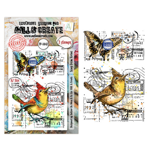 AALL And Create A6 Photopolymer Clear Stamp Set-Song from Torino - 5A003T0F-1HPFF - 5061097792433