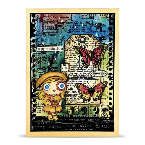 AALL And Create A7 Photopolymer Clear Stamp Set-Deliver Joy - 5A003T0J-1HPDW
