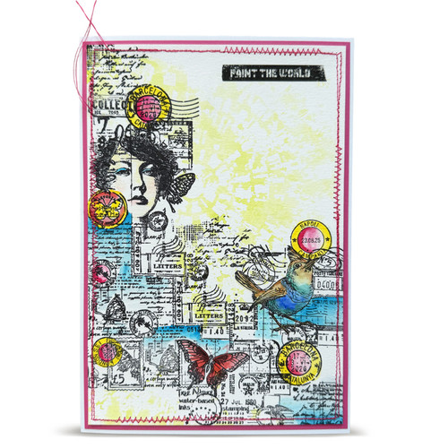 AALL And Create A7 Photopolymer Clear Stamp Set-Stamped Horizons - 5A003T0S-1HPF1