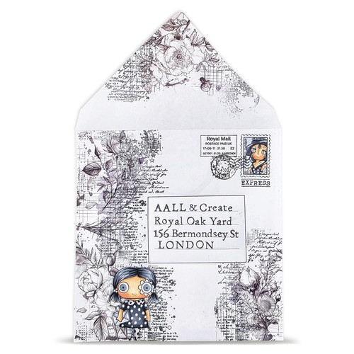 AALL And Create A7 Photopolymer Clear Stamp Set-Bee Geometry - 5A003T0T-1HPF2