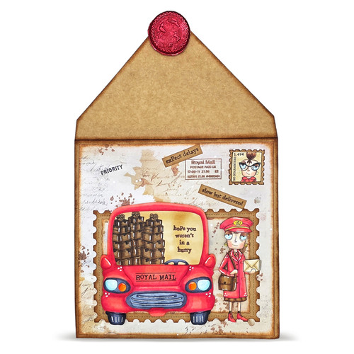 AALL And Create A7 Photopolymer Clear Stamp Set-Miss Dee First Class - 5A003T0G-1HPF3