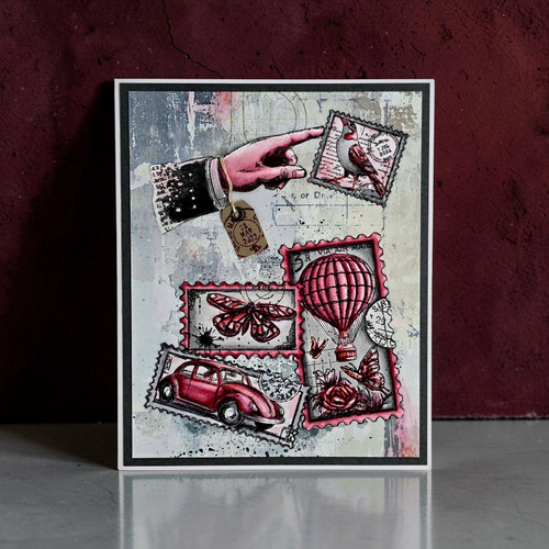 AALL And Create A7 Photopolymer Clear Stamp Set-Follow the Sign - 5A003T0R-1HPF5