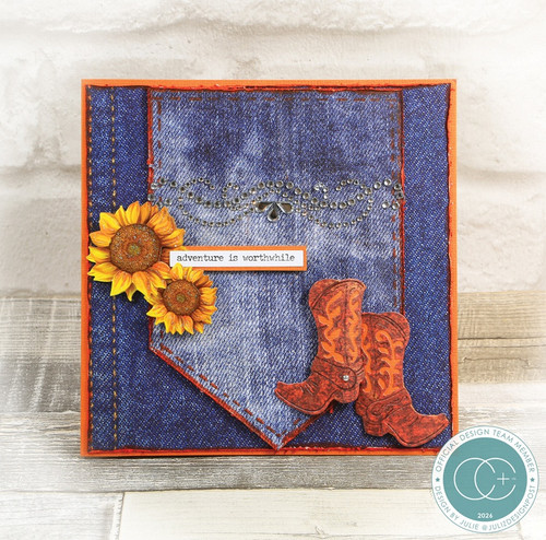 Craft Consortium Double-Sided Paper Pad 6"X6" 40/Pkg-Denim Textures - 5A003S34-1HNYW