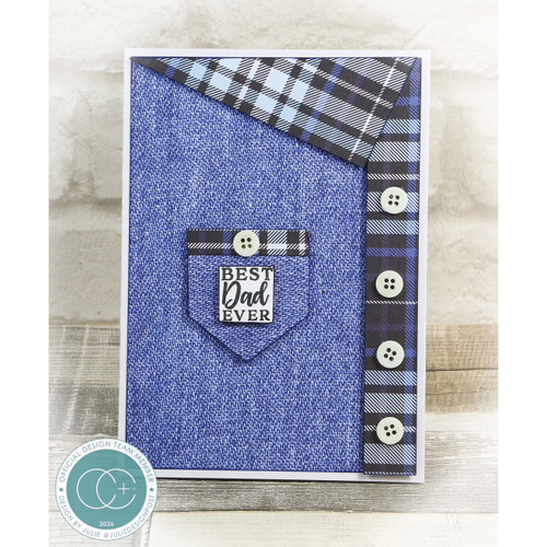 Craft Consortium Double-Sided Paper Pad 6"X6" 40/Pkg-Denim Textures - 5A003S34-1HNYW