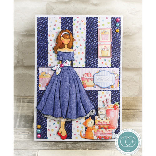 Craft Consortium Double-Sided Paper Pad 6"X6" 40/Pkg-Denim Textures - 5A003S34-1HNYW