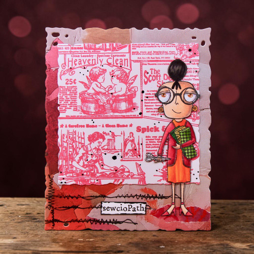 AALL And Create A7 Photopolymer Clear Stamp Set-The Daily News - 5A003T0V-1HPFB