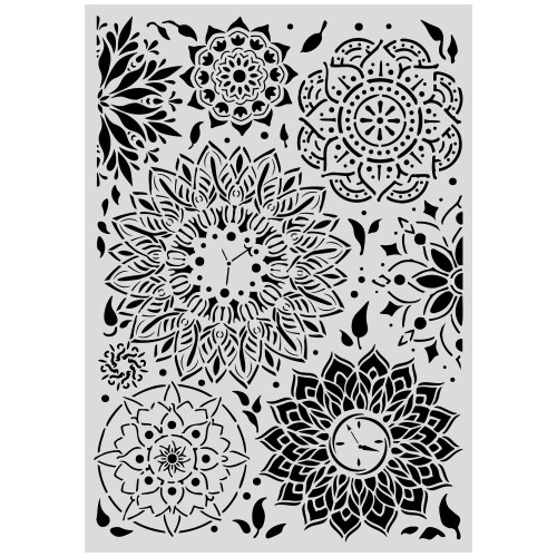 Stamperia Stencils A3 11.7" x 16.5"-Mandala Pattern - 5A003N82-1HJQ3