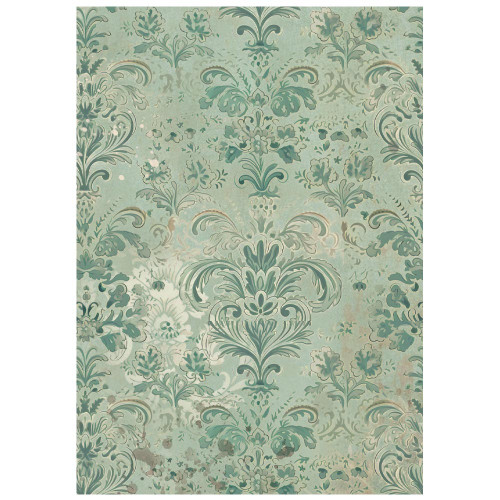 Stamperia Rice Paper Backgrounds A6 8/Pkg-Gardens of Time - 5A003N7P-1HJQB