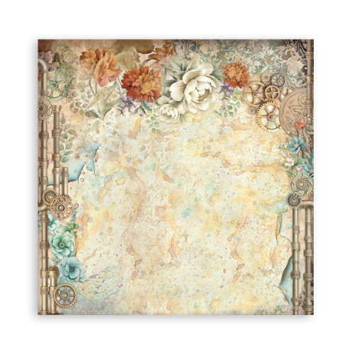 Stamperia Backgrounds Double-Sided Paper Pad 8"X8" 10/Pkg-Gardens of Time - 5A003N77-1HJQ7