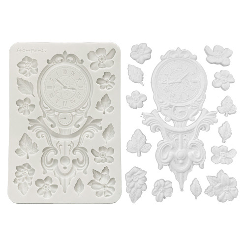 Stamperia Bundle Silicon Moulds-Gardens of Time - 5A003N8J-1HJQH