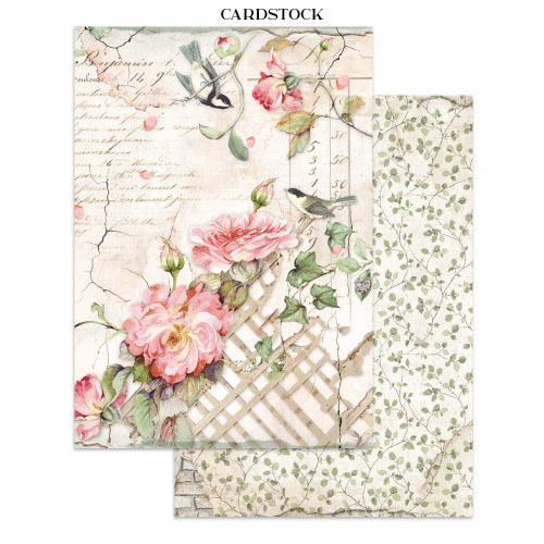 Stamperia Junk Journal Stickers, Cut-outs & Backgrounds-House of Roses - 5A003N8D-1HJQJ Stamperia Junk Journal Stickers, Cut-outs & Backgrounds-House of Roses - 5A003N8D-1HJQJ