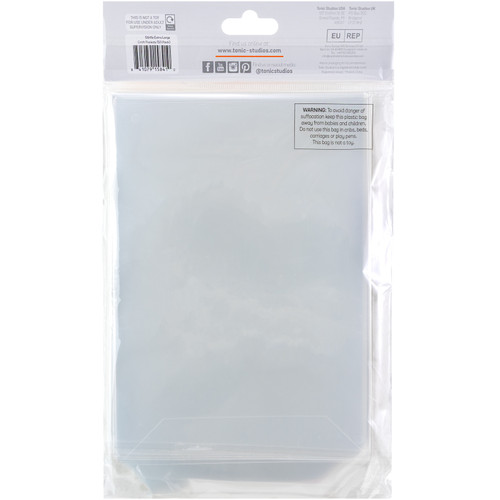 Tonic Studios Craft Pockets 6.8"X9.4" 50/Pkg-Extra Large - 5A003GT6-1HC0M