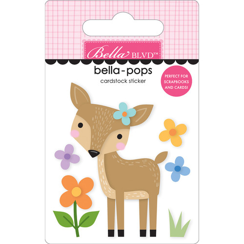 Bella Blvd Adventure Awaits Bella-Pops 3D Stickers-Darling Deer - 5A003RJJ-1HN7K - 810176552421