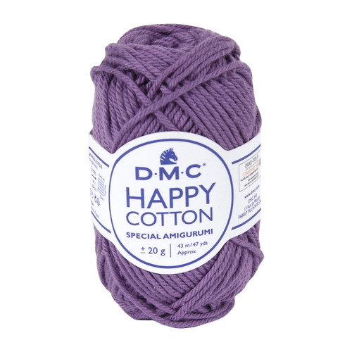 DMC Happy Cotton Yarn-Dark Purple - 5A003Q8S-1HLJF - 077540966257