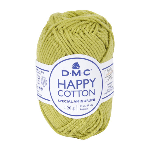 DMC Happy Cotton Yarn-Mustard - 5A003Q8S-1HLJ1 - 077540966172