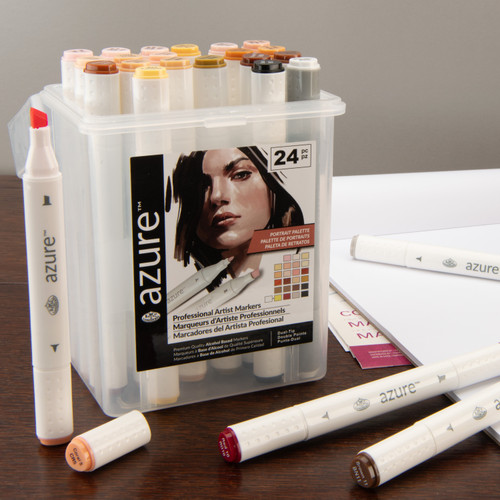 Royal & Langnickel Markers 24PC -Portrait Markers - 5A003RQW-1HNB9