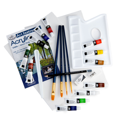 Royal & Langnickel Art Instructor Set-Acrylic Set - 5A003RQZ-1HNBB Royal & Langnickel Art Instructor Set-Acrylic Set - 5A003RQZ-1HNBB