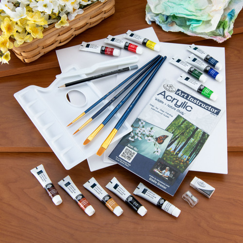 Royal & Langnickel Art Instructor Set-Acrylic Set - 5A003RQZ-1HNBB Royal & Langnickel Art Instructor Set-Acrylic Set - 5A003RQZ-1HNBB