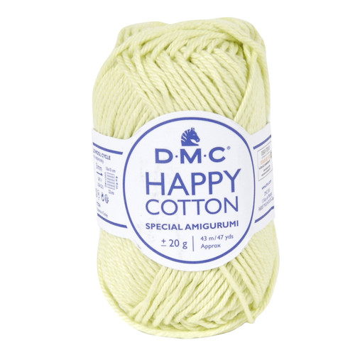 DMC Happy Cotton Yarn-Muted Yellow - 5A003Q8S-1HLJ2 - 077540966714