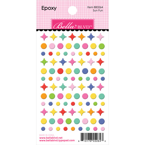 Bella Blvd Moonlit Epoxy Shapes-Walking on Sunshine - 5A003RJR-1HN7S - 810176552643