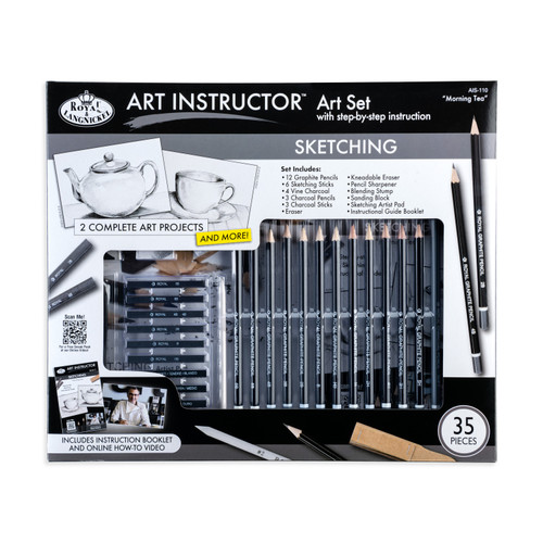 Royal & Langnickel Art Instructor Set-Sketching Set - 5A003RQY-1HNBD - 090672397874