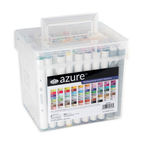 Royal & Langnickel Azure Marker Set 80pc-Basic color Mar - 5A003RR1-1HNBH
