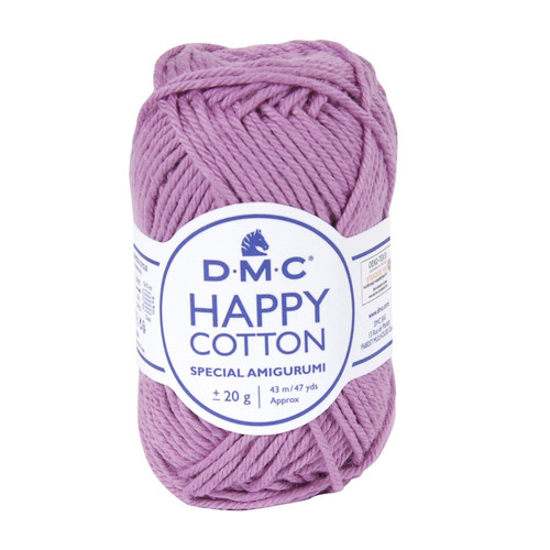 DMC Happy Cotton Yarn-Purple - 5A003Q8S-1HLJP - 077540967063