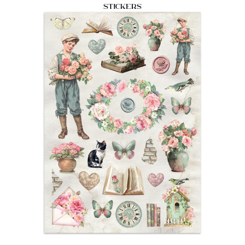 Stamperia Junk Journal and Die Cuts-House of Roses - 5A003N7Q-1HJP7