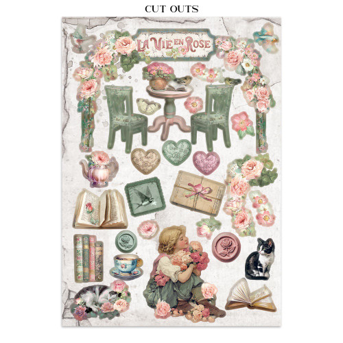 Stamperia Junk Journal and Die Cuts-House of Roses - 5A003N7Q-1HJP7